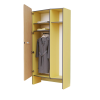 Шкаф для верхней одежды персонала во входную группу из коллекции мебели «НЕГА» (желтый) - «globural.ru» - Апрелевка