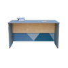 Письменный стол для воспитателя из коллекции «НЕГА» (цвет голубой) - «globural.ru» - Апрелевка