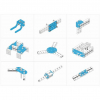 Ресурсный набор Bracket Robot Pack-Blue - «globural.ru» - Апрелевка