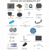 Robo kit DIYGO Мобильный робот с колесами всенаправленного движения - «globural.ru» - Апрелевка