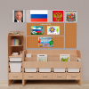 Уголок патриотического воспитания для дошкольников "Россия" Стандартный - «globural.ru» - Апрелевка