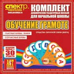 Комплект динамических раздаточных пособий - Обучение грамоте (веера). Гласные буквы, знаки, согласные буквы. - «globural.ru» - Апрелевка