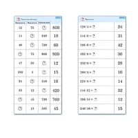 Комплект карточек (10) "Обучающий калейдоскоп. Умножение и деление в два шага" - «globural.ru» - Апрелевка