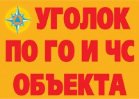 Комплект плакатов "Уголок по ГО и ЧС объекта" - «globural.ru» - Апрелевка