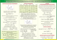 Таблица Дифференциальное исчисление 1000*1400 винил - «globural.ru» - Апрелевка