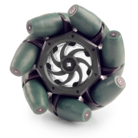 Технологичное колесо Mecanum 4" Mecanum Wheel 4" для конструктора VEX (4 штуки в упаковке) - «globural.ru» - Апрелевка
