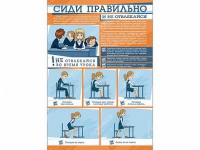 Стенд "Сиди правильно и не отвлекайся" - «globural.ru» - Апрелевка