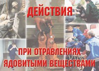 Комплект плакатов "Действия при отравлении ядовитыми веществами" - «globural.ru» - Апрелевка