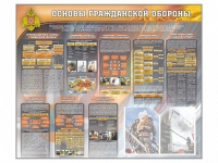 Стенд "Основы гражданской обороны" - «globural.ru» - Апрелевка