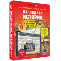 Наглядная история. История России с древнейших времен до конца XVI века. 6 класс - «globural.ru» - Апрелевка