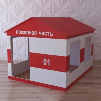 Детский игровой домик «Пожарная служба» - «globural.ru» - Апрелевка