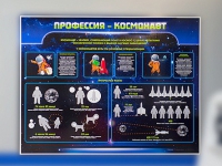 Стенд "Профессия - космонавт" - «globural.ru» - Апрелевка