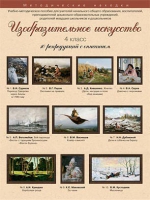 Набор репродукций "Изобразительное искусство" 4 класс (10 репродукций) - «globural.ru» - Апрелевка