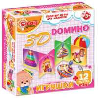 Комплект развивающих игр 3-5 лет. 3D домино (3-5 лет) - «globural.ru» - Апрелевка