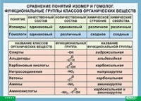 Химия. Сравнение понятий изомер и гомолог. Функциональные группы классов органических веществ (винил) - «globural.ru» - Апрелевка