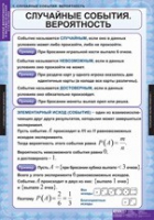 Математика. Теория вероятностей и математическая статистика (комплект таблиц) - «globural.ru» - Апрелевка