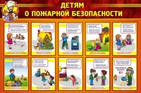 Стенд "Детям о пожарной безопасности" - «globural.ru» - Апрелевка