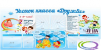 Стенд "Уголок класса Дружба" - «globural.ru» - Апрелевка