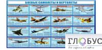 Стенд "Боевые самолеты и вертолеты" - «globural.ru» - Апрелевка