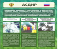 Стенд "Чрезвычайные ситуации техногенного, военного, природного характера" (вариант 1) - «globural.ru» - Апрелевка