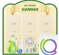 Стенд "На уроке химии" (вариант 3) - «globural.ru» - Апрелевка