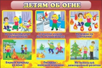 Стенд "Детям об огне" - «globural.ru» - Апрелевка