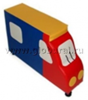 Напольная мягкая игрушка "Грузовик" каталка - «globural.ru» - Апрелевка