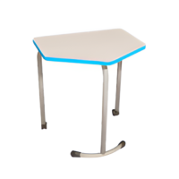 Стол модульный трапециевидный Flexy с полиуретановой кромкой - «globural.ru» - Апрелевка