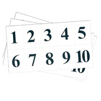 Набор цифр от 1 до 10 (для начальной школы) - «globural.ru» - Апрелевка