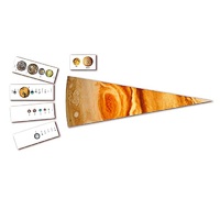 Модель-аппликация "Сравнительные размеры Солнца, планет и их спутников" - «globural.ru» - Апрелевка