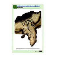 Рельефная таблица "Археоптерикс" (формат А1, матовое ламинир.) - «globural.ru» - Апрелевка