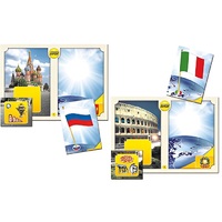 Настольно-печатная игра "Флаги стран мира 1. Европа" - «globural.ru» - Апрелевка