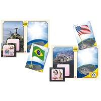 Настольно-печатная игра "Флаги стран мира 2. Азия, Африка, Австралия, Америка" - «globural.ru» - Апрелевка