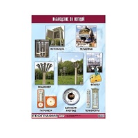 Таблица демонстрационная "Наблюдение за погодой" (винил 100х140) - «globural.ru» - Апрелевка