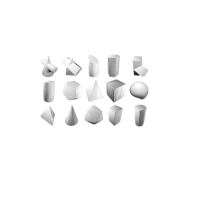 Комплект гипсовых моделей геометрических тел  - «globural.ru» - Апрелевка