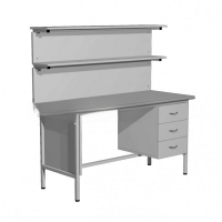 Стол лабораторный демонстрационный с надстройкой  - «globural.ru» - Апрелевка