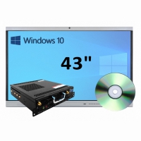 Интерактивная панель 43" (встроенный ПК, Win10) - «globural.ru» - Апрелевка
