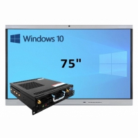 Интерактивная панель 75" (встроенный ПК, Win10, Intel i5) - «globural.ru» - Апрелевка