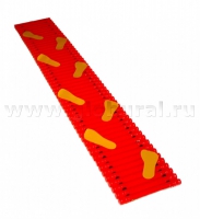 Дорожка массажная со следами(в чехле из кожи) - «globural.ru» - Апрелевка