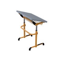 Стол ученический одноместный с механизмом многоступенчатой регулировки высоты 5-7 гр.р. - «globural.ru» - Апрелевка