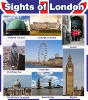 Стенд "Sights of london" - «globural.ru» - Апрелевка