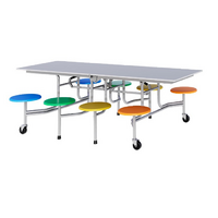 Cтол обеденный складной Mobi на 8 персон - «globural.ru» - Апрелевка