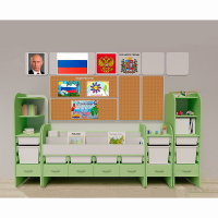 Уголок патриотического воспитания для дошкольников "Россия" Максимальный - «globural.ru» - Апрелевка