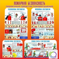 Стенд "Пожарная безопасность" (вариант 2 в ассортименте) - «globural.ru» - Апрелевка