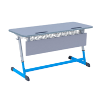 Парта двухместная Nomad V регулируемая по высоте - «globural.ru» - Апрелевка
