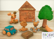 Набор глиняных фигурок для работы психолога № 2 - «globural.ru» - Апрелевка