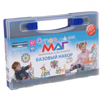 Магнитный конструктор Супермаг. Базовый набор 5-7 лет - «globural.ru» - Апрелевка