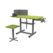 Верстак ученический комбинированный с тисками и струбциной, с защитным экраном и табуретом - «globural.ru» - Апрелевка