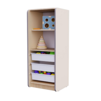 Открытый шкаф с ящиками из коллекции мебели «НЕГА» (цвет бежевый) - «globural.ru» - Апрелевка