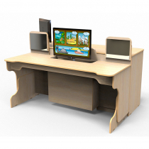 Профессиональный мультимедийный интерактивный развивающий логопедический стол Logo - «globural.ru» - Апрелевка